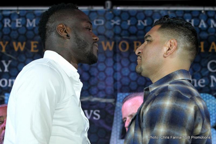 Team-Wilder not looking past Chris Arreola, “100-percent focused” on July 16 clash
