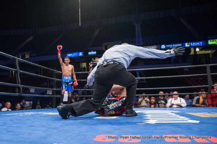 Rodriquez stops Escalera; Darchiyan's experience too much for Del Valle - Boxing Results