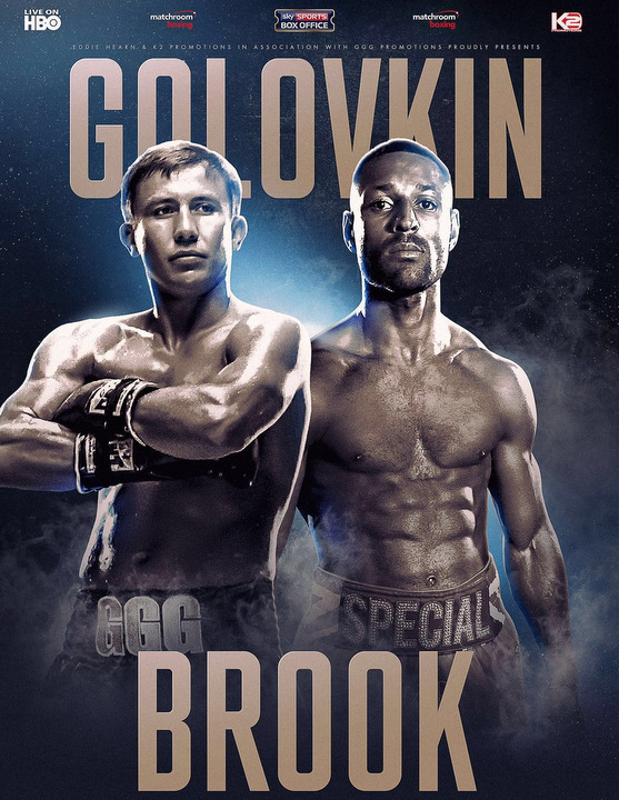 Gennady Golovkin vs Kell Brook at The O2 in London on September 10