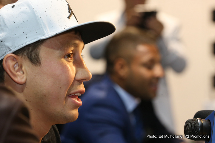WATCH: A boxing superstar is in town! The UK gets excited over Gennady Golovkin!