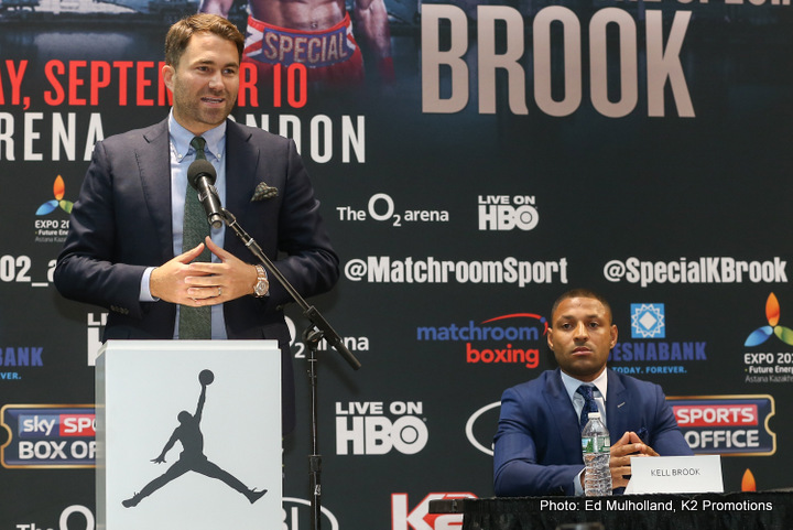 Eddie Hearn: Maybe I'm clutching at straws, but I thought GGG looked a little bit drawn