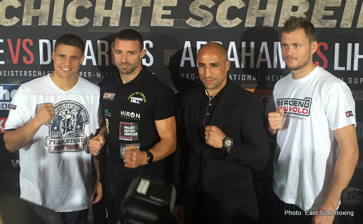 Abraham vs Lihaug; Ogogo vs Kubin; Zeuge vs De Carolis - Action Packed Card In Berlin On Saturday!