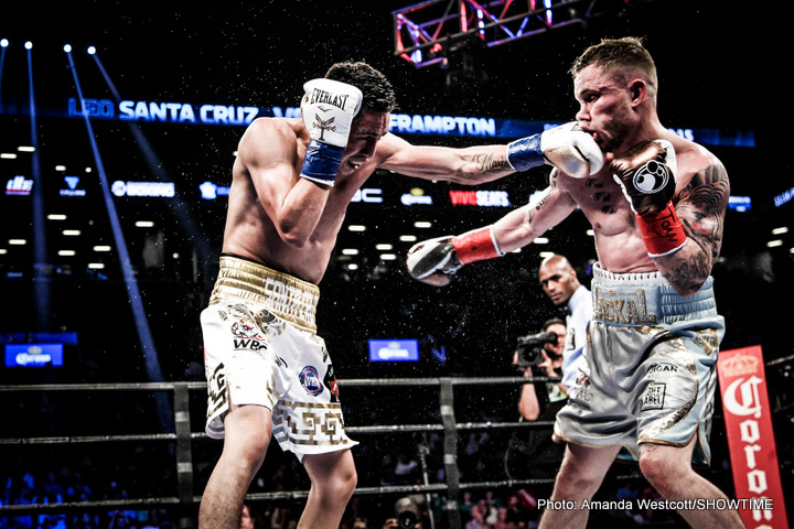 Carl Frampton vs. Leo Santa Cruz on Jan.28 on Showtime