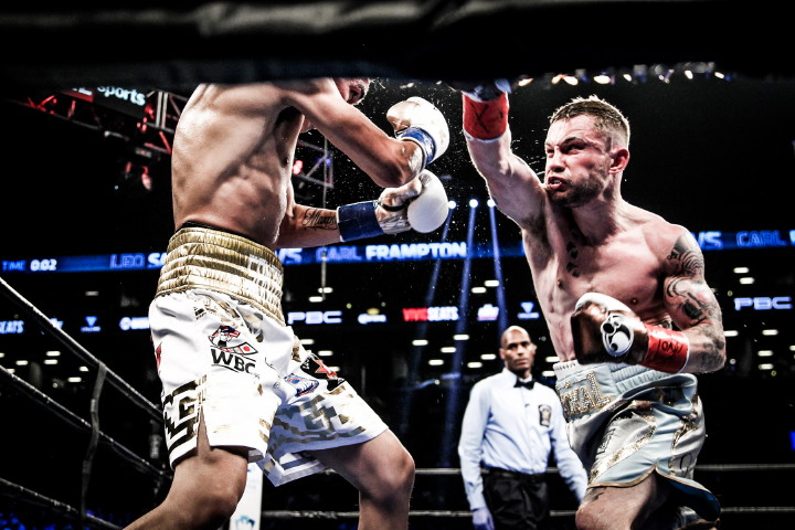 Results: Frampton defeats Santa Cruz; Garcia stops Rojas