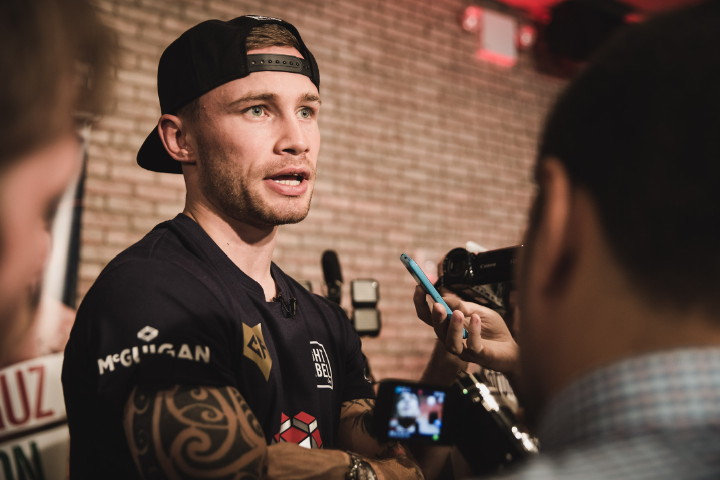 Carl Frampton on his fight with Leo Santa Cruz: “No hype required!”