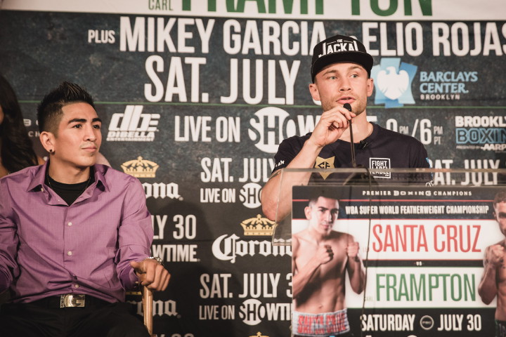 Santa Cruz, Frampton, Garcia, Malignaggi final quotes