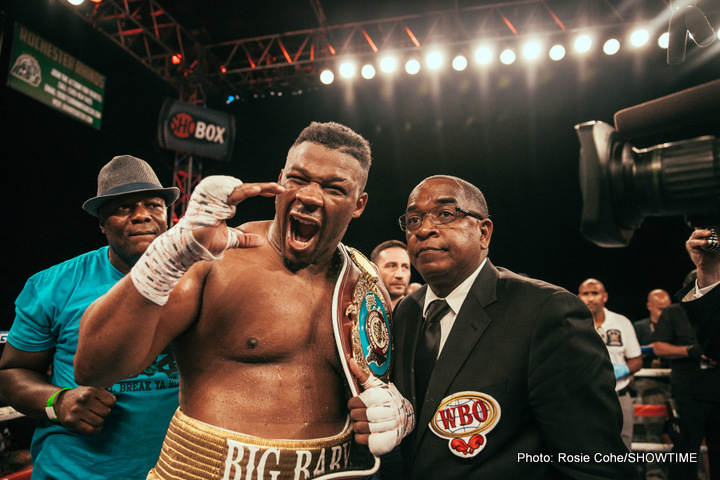 Jarrell Miller dismisses Joseph Parker, says he would “go anywhere to beat that bum”