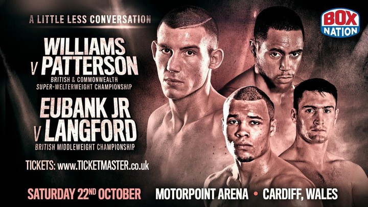 Williams vs Patterson / Eubank vs Langford in Cardiff