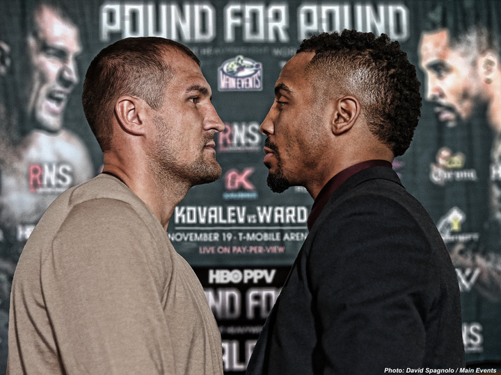 Kovalev-Ward quotes for HBO PPV fight