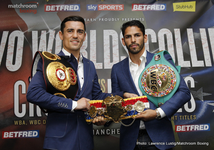 Anthony Crolla - Jorge Linares II at the Manchester Arena on March 25