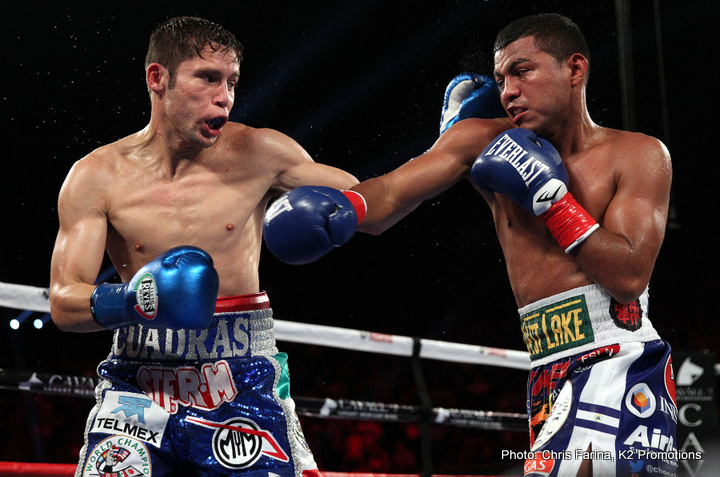 Carlos Cuadras faces David Carmona on Golovkin-Jacobs card