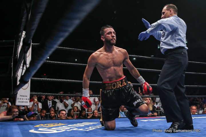 Results: Jacobs stops Mora; Easter Jr defeats Commey