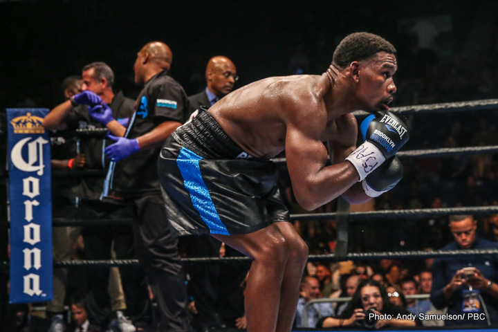 Boxing photo: Daniel Jacobs, Richard Commey, Robert Easter Jr., Sergio Mora image Results: Jacobs stops Mora; Easter Jr defeats Commey