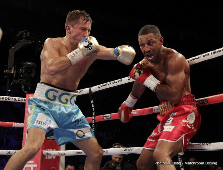 BOXING O2 ARENA, LONDON 10/9/16PIC;LAWRENCE LUSTIGWBC, IBF, & IBO WORLD MIDDLEWEIGHT CHAMPIONSHIPGENNADY GOLOVKIN v KELL BROOK