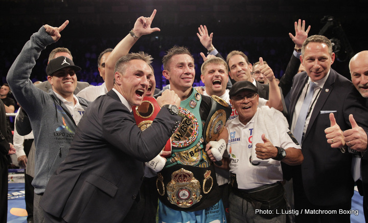 Golovkin KOs Brook in the 5th Round - Is Saunders next?