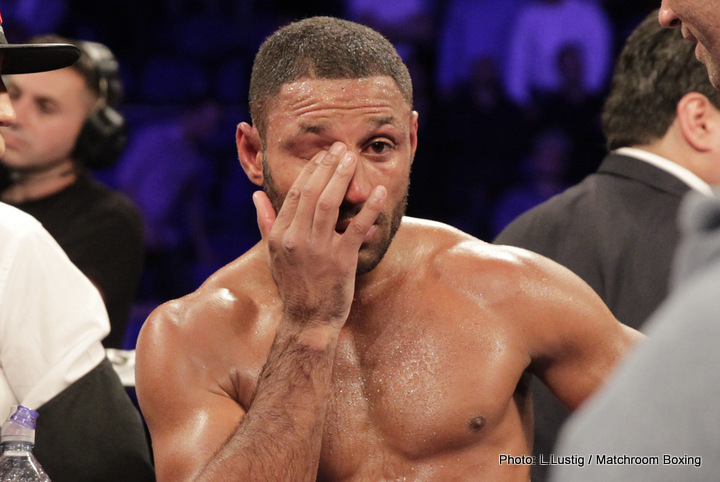 Golovkin - Brook: Brave but broken, Kell Brook will have surgery on his broken eye socket