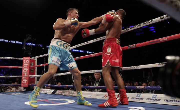 Results: Golovkin stops Brook; Haskins beats Hall