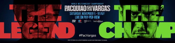 Pacquiao discusses Vargas fight