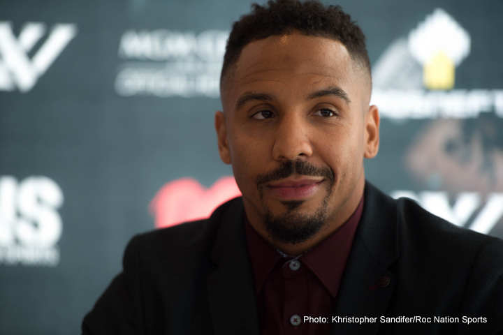 Andre Ward says he smiles at Chris Eubank Junior's claim he would “wreck” him