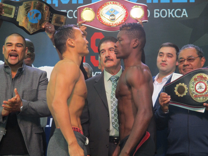 Weights: Kanat Islam 154 v Patrick Allotey 154