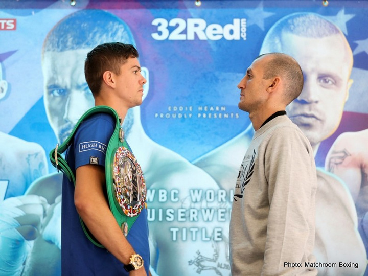 Luke Campbell - Derry Mathews in Liverpool on Saturday