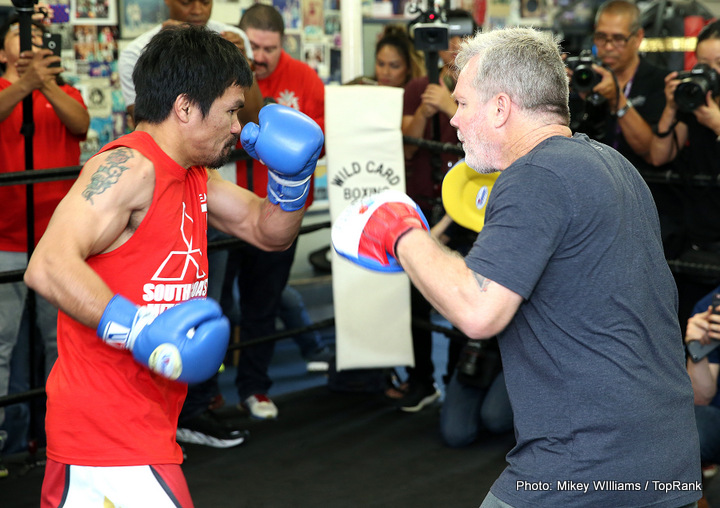 Manny Pacquiao vs. Jessie Vargas: A Bridge Built For Money May