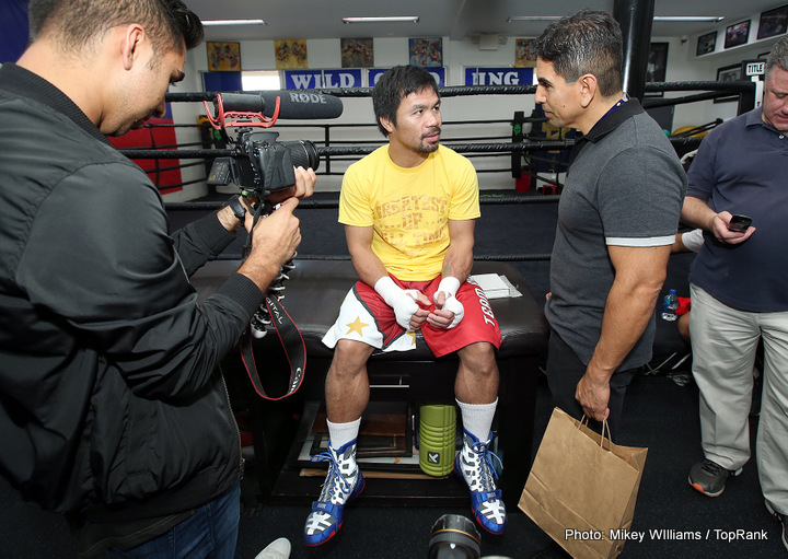 Bob Arum wants Manny Pacquiao to be a true “world champ” throughout remainder of career: fights in Australia, England, Middle East possible this year