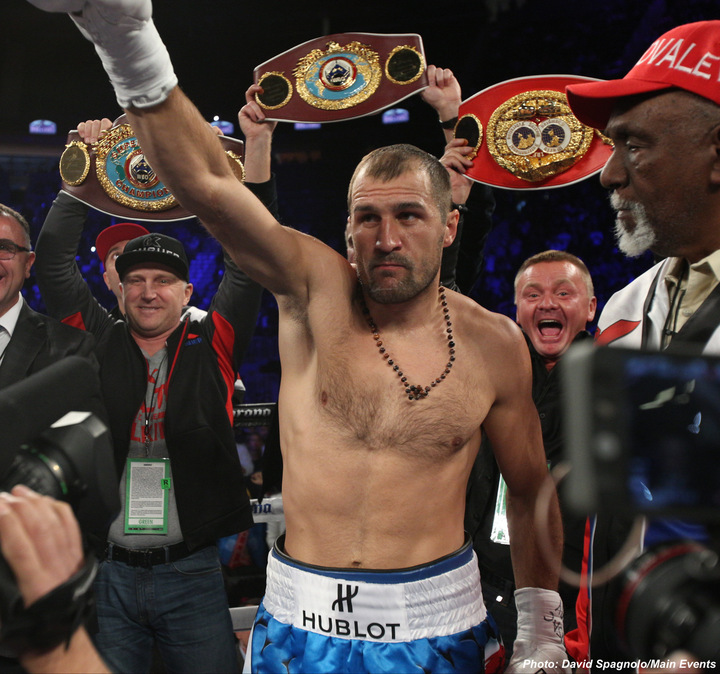 Ward-Kovalev II: Sergey Kovalev says he's “still waiting on Son of Judges” to sign for June 17 rematch