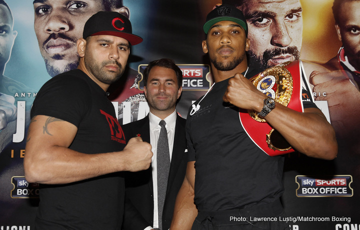 Joshua vs Molina: Press Conference Quotes