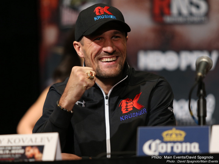 Sergey Kovalev vs Andre Ward: Scouting Report