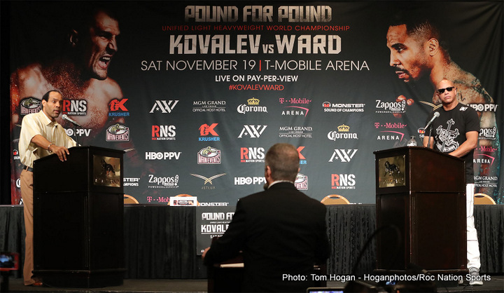 Ward vs Kovalev: Andre Ward is hoping to create a legacy when he takes on Sergey Kovalev