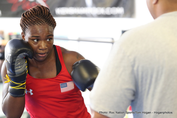 Claressa Shields vs. Szilvia Szabados on March 10