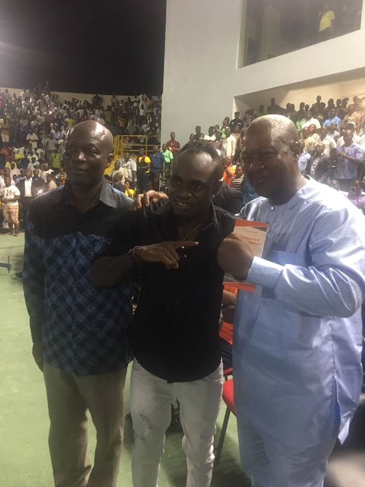 President Mahama demands Tagoe to stop Saucedo in round 3