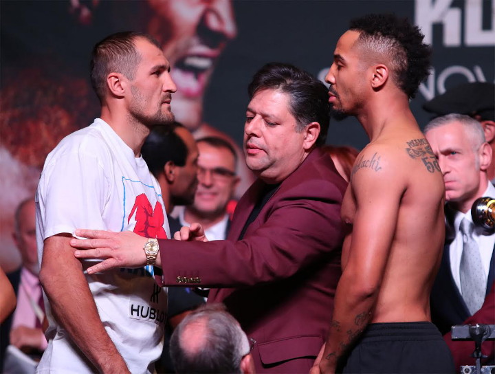 Weights: Kovalev 175, Ward 175