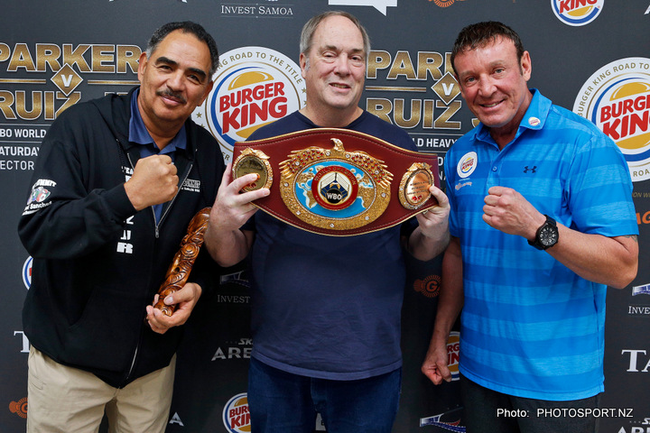 Boxing photo: Andy Ruiz, Joseph Parker image Joe Parker / Andy Ruiz Weigh-In Results - VIDEO