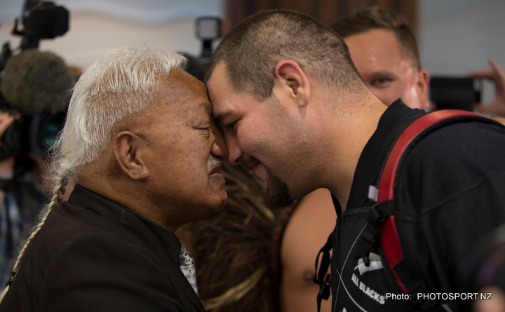 Boxing photo: Andy Ruiz, Joseph Parker image Joe Parker / Andy Ruiz Weigh-In Results - VIDEO