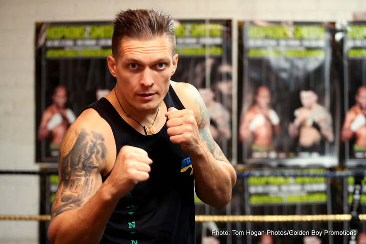 Usyk / Huck : Aleskandr Usyk Interview