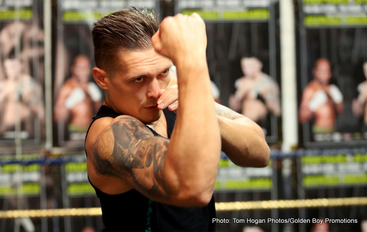 Usyk-Hunter and Gvozdyk-Gonzalez added to Lomachenko vs. Sosa card Jason Sosa Michael Hunter Oleksandr
