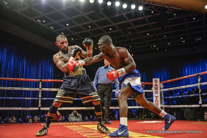 Ashley Theophane boxing image / photo