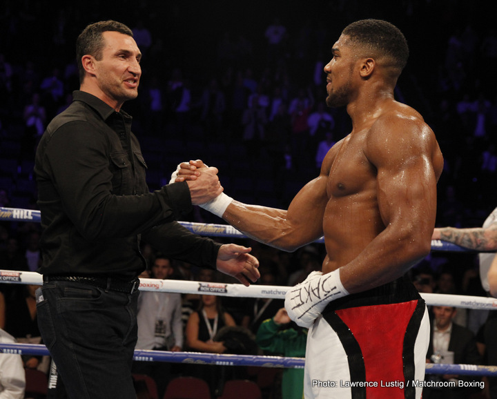 Joshua vs Klitschko - April 29 at the Wembley Stadium in London / Videos