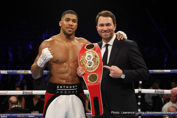 Results: Anthony Joshua slaughters Molina