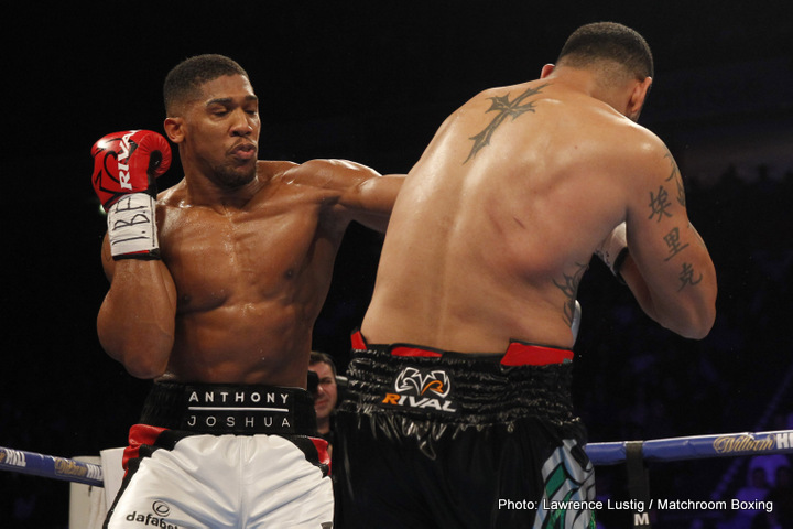 Results: Anthony Joshua slaughters Molina