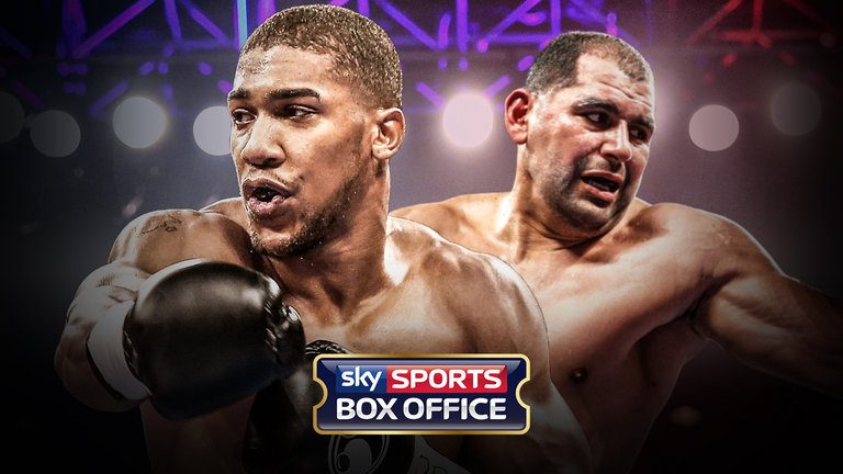 Anthony Joshua vs. Eric Molina live on TalkTalk TV