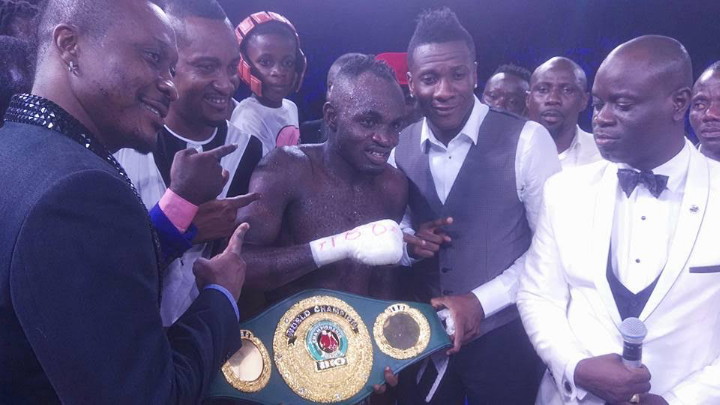 Tagoe dominates Fana to win IBO Lightweight title - Results