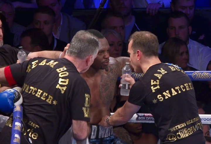 Dillian Whyte gives up British title; “hopefully a world title fight at the end of this year”