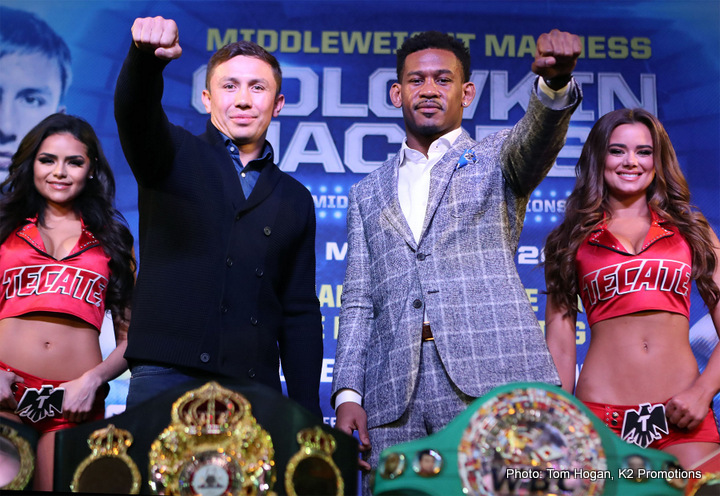 Gennady Golovkin - Daniel Jacobs LA & NYC Quotes, Photos