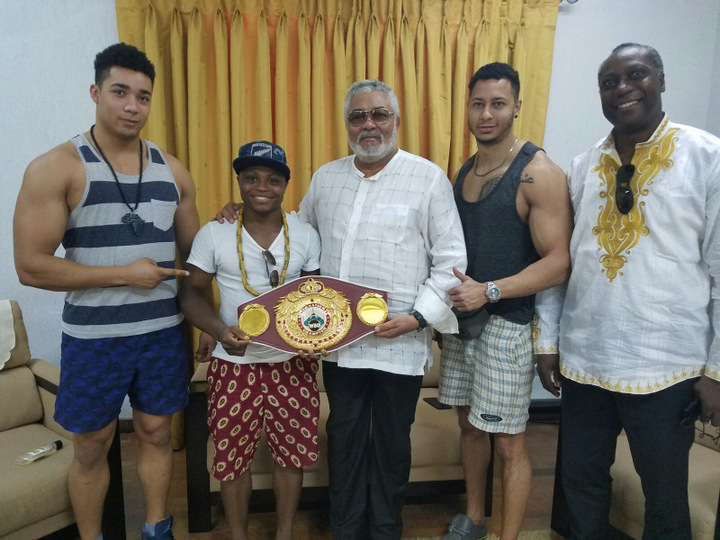 Emulate Azumah and set your own standards – Rawlings tells Dogboe