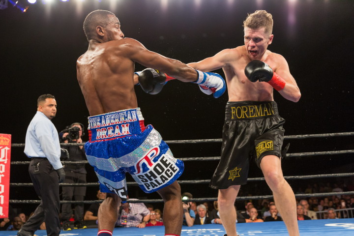 Results: Lara stops Foreman - Photo Gallery