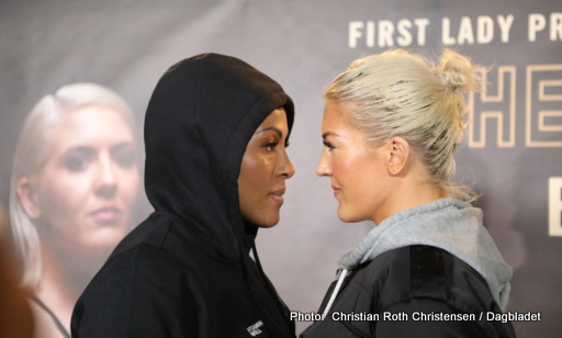 Cecilia Braekhus vs. Klara Svensson on Friday