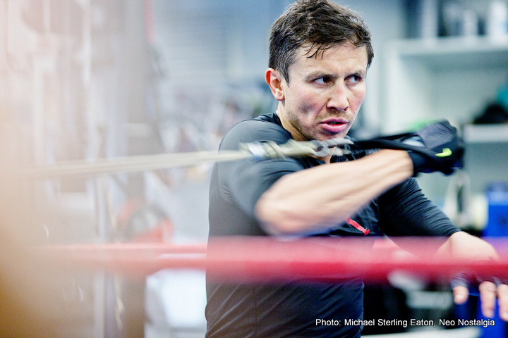 Gennady Golovkin Training Camp Photos